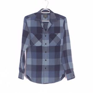 J. CREW Plaid Button Down Shirt Size XS
